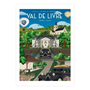 Affiche de la ville de Val de Livre dans la Marne