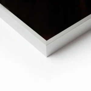 Detail Cadre Alpha Argent Mat