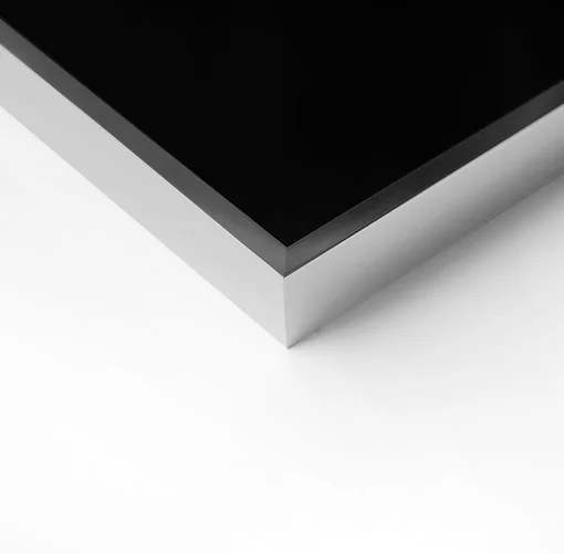 Detail Cadre Alpha Argent