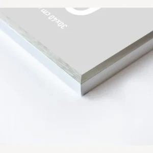 Detail Cadre C2 Argent Mat Brosse