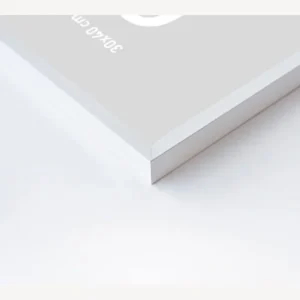 Detail Cadre C2 Blanc Brillant