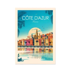 Affiche Region Cote d'Azur