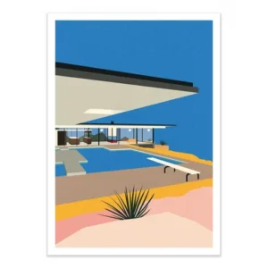 Affiche Maison de Stahl