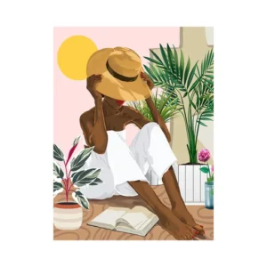 Affiche lecture au soleil