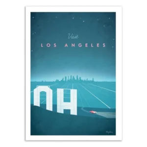 Affiche Ville de Los Angeles