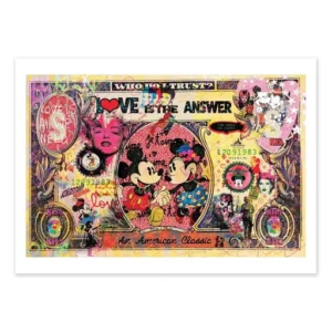 Affiche Love is the answer