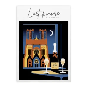 Affiche Notre Dame Clair de Lune