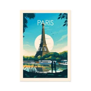 Affiche Ville Paris Inception