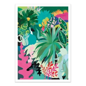 Affiche Plantes colorees