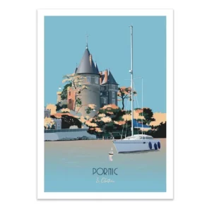 Affiche Ville Pornic