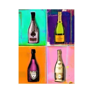 Affiche Stef Bamm Champagne Collection
