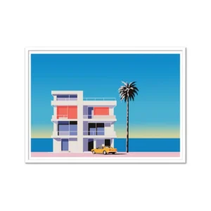 Affiche Maison ete