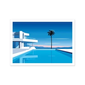 Affiche Piscine